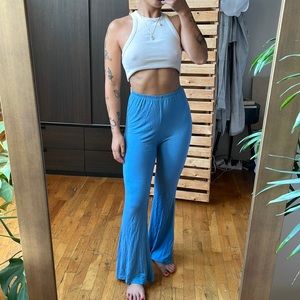 Hara The Label light blue flare lounge pants XS
